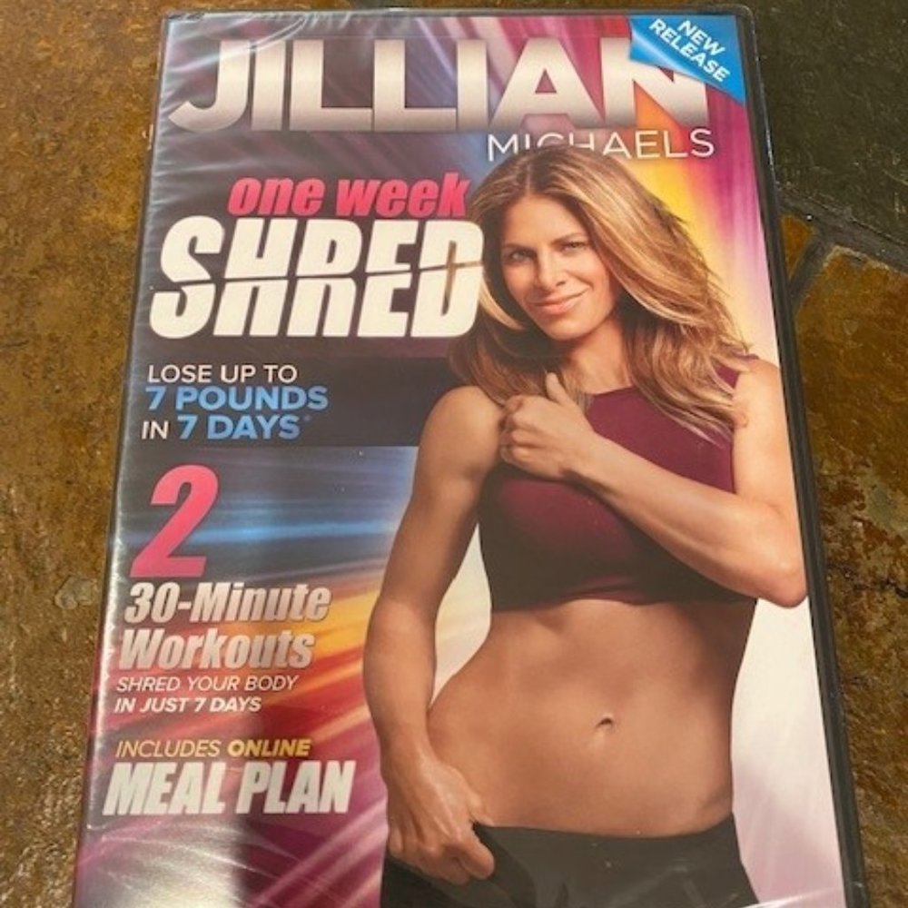 UNOPENED Jillian Michaels One Week Shred Exercise Fitness DVD